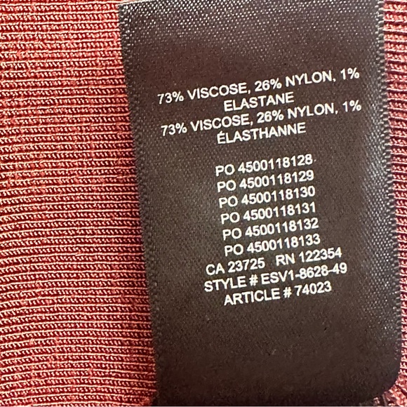 Aritzia Babaton The Business Dress Womens Size S Cap Sleeve Bodycon Front Slit - Picture 8 of 11